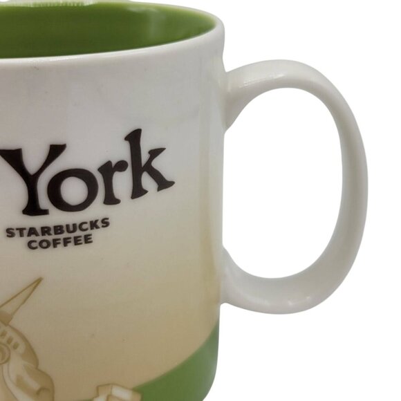 Starbucks New York Mug Global Icon Collector Series Statue of Liberty 16oz 2009 - Picture 2 of 10